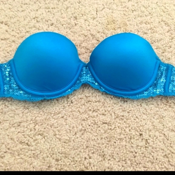 PINK Victoria's Secret Other - VS Pink multi-way pushup sequined bra!